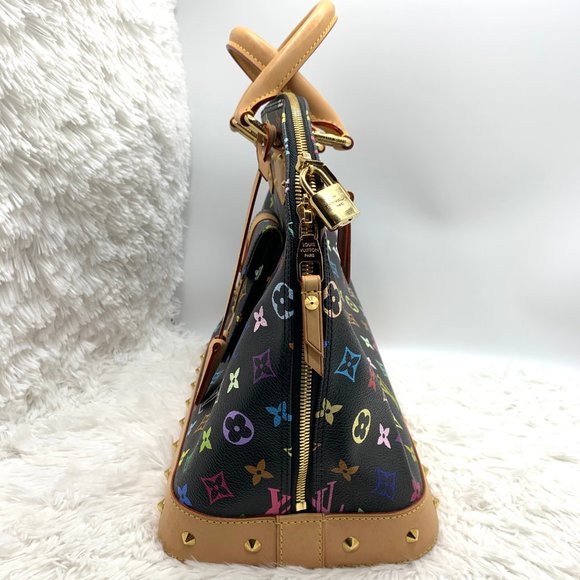 ❌SOLD❌ Louis Vuitton Multicolore Alma GM Black bag - Picture 6 of 13